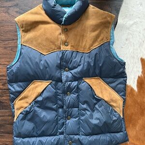 Gant Rugger Suede Men's Puffer Vest